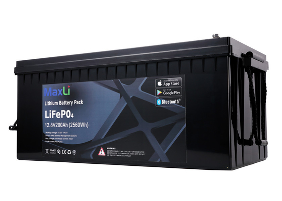 Głęboki cykl IP56 12V 150Ah Lifepo4 Battery Pack Wbudowany inteligentny BMS